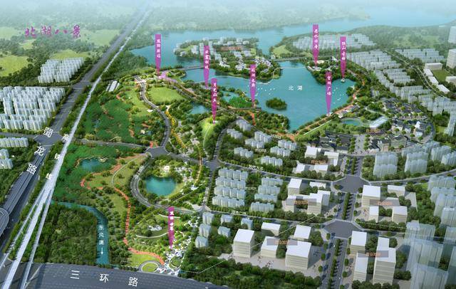 成都人周末又添新去處,北湖生態公園二期開放