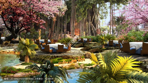 生態(tài)園效果圖設(shè)計(jì)模板下載 模型設(shè)計(jì)與景觀素材整合指南